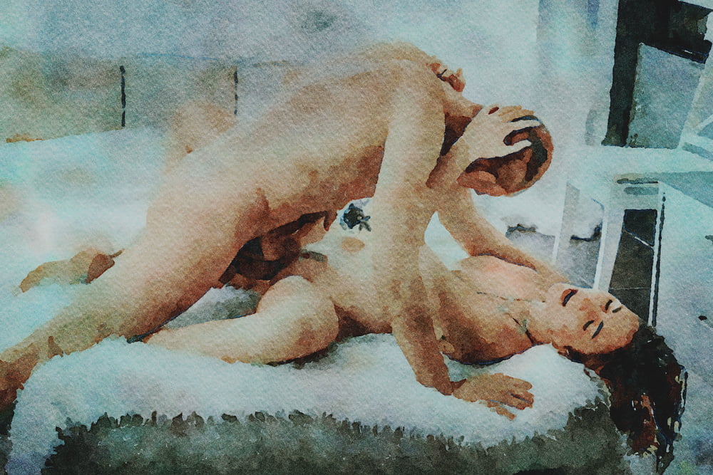 Erotic Digital Watercolor 50 #104755290