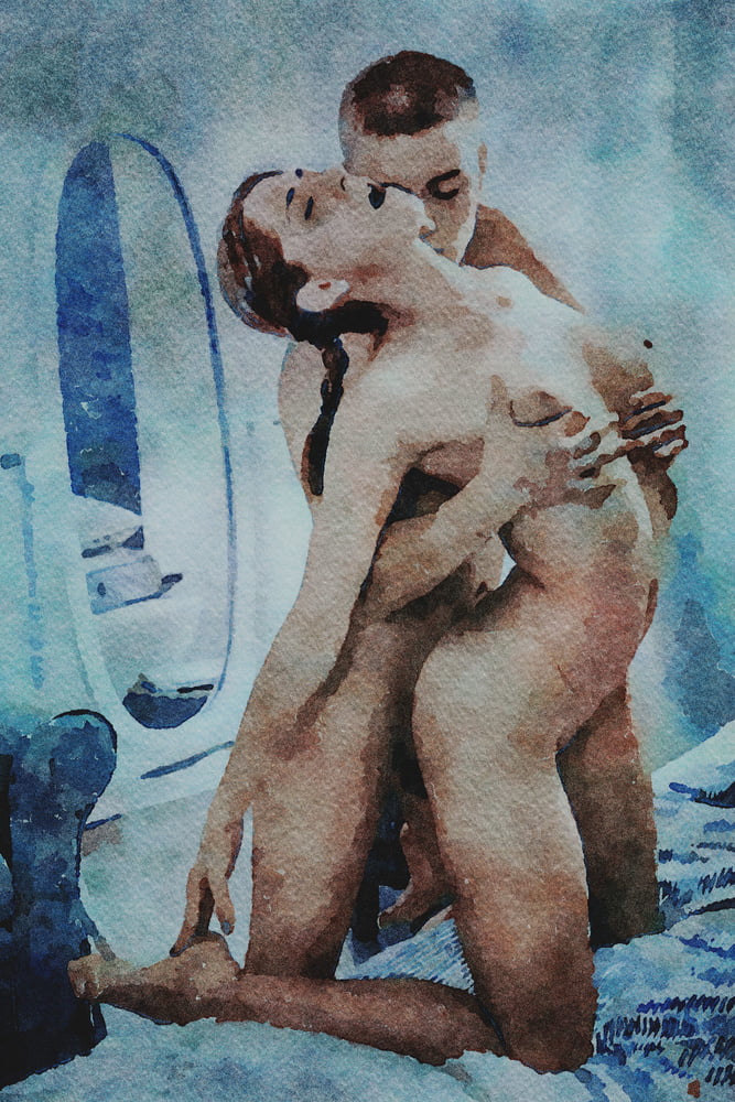 Erotic Digital Watercolor 50 #104755337