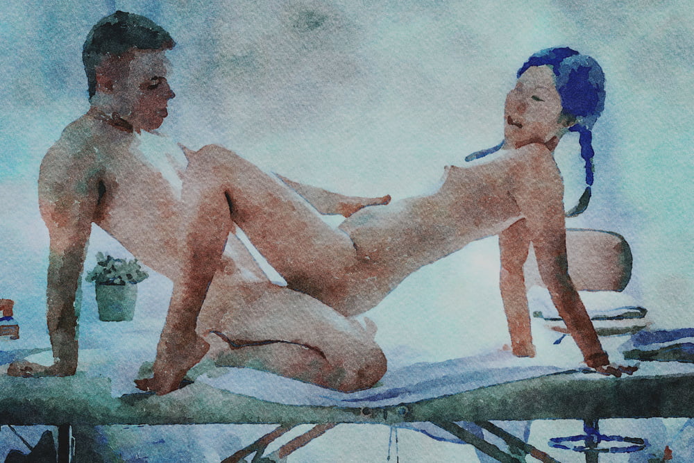Erotic Digital Watercolor 50 #104755365