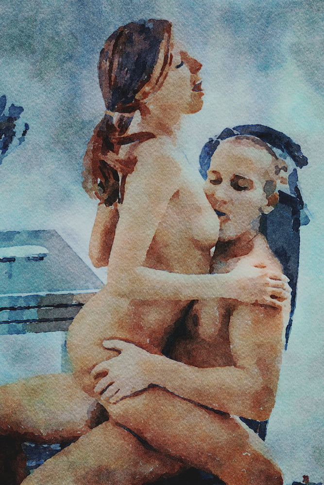 Erotic Digital Watercolor 50 #104755413