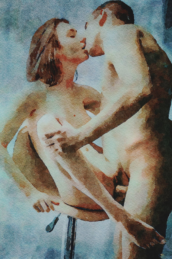 Erotic Digital Watercolor 50 #104755457