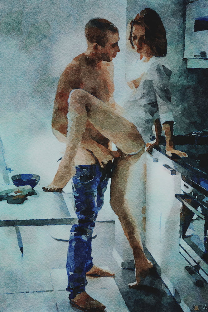 Erotic Digital Watercolor 50 #104755478
