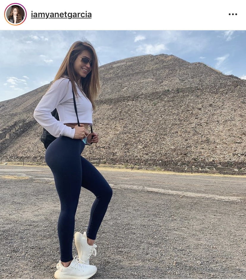 YANET GARCIA AND HER ASS BEAUTIFUL MEXICAN WEATHER GIRL #89132122