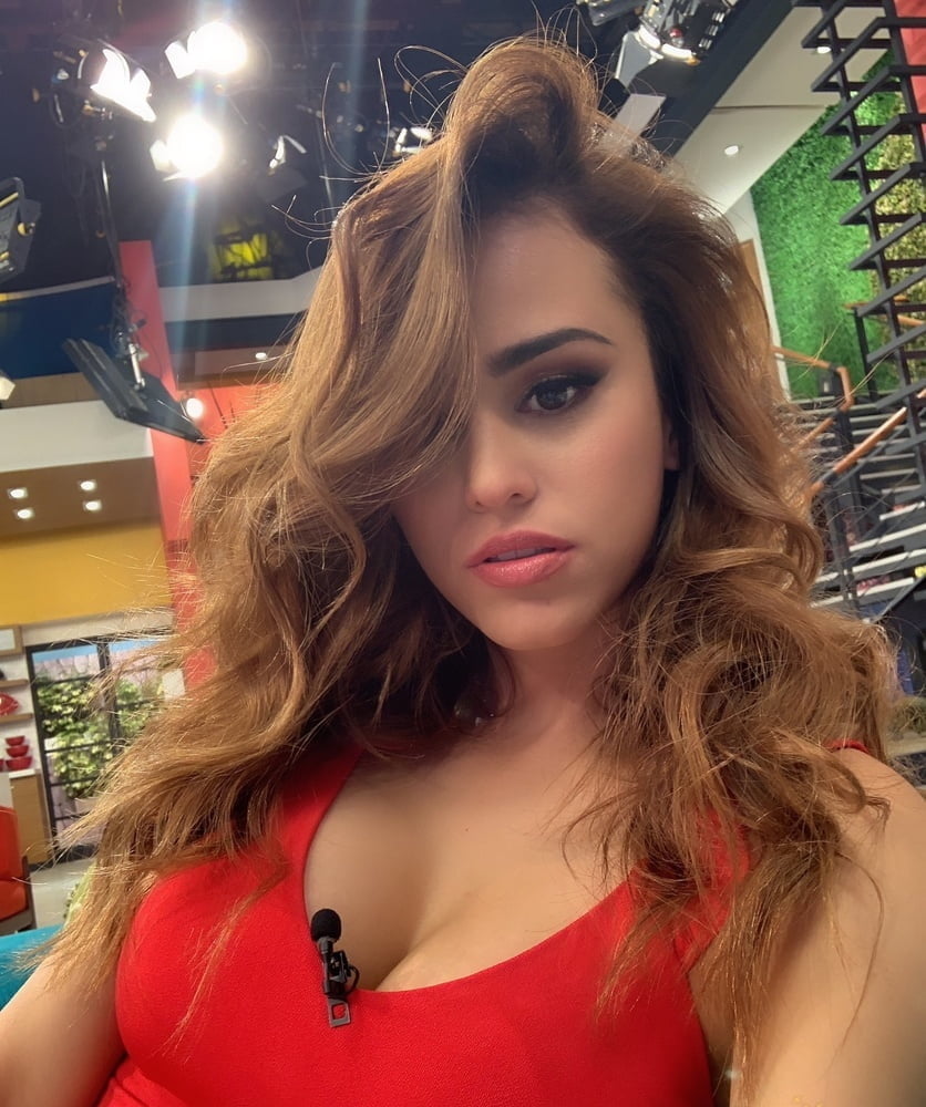 YANET GARCIA AND HER ASS BEAUTIFUL MEXICAN WEATHER GIRL #89132397