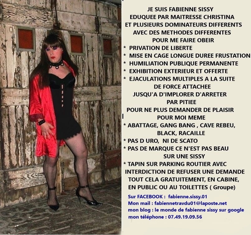 FABIENNE TRAVESTI SISSY SOUMISE #106912848