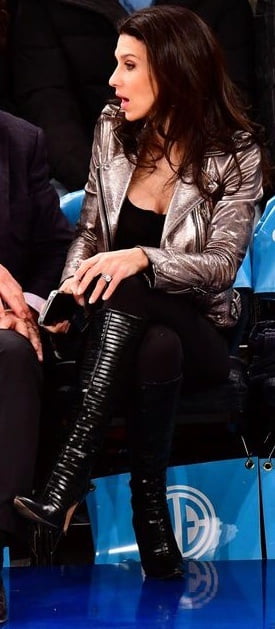 Weibliche Berühmtheit Stiefel & Leder - hilaria baldwin
 #103348174