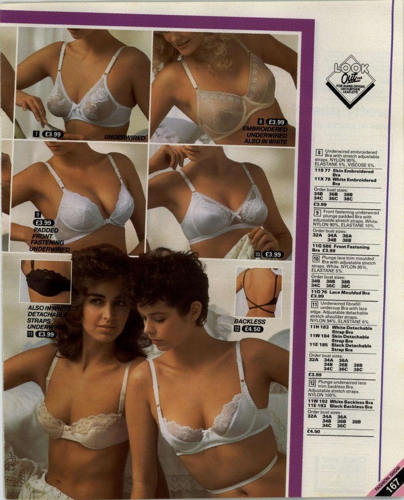 Vintage lingerie catalogues, mainly 1980&#039;s #90211124