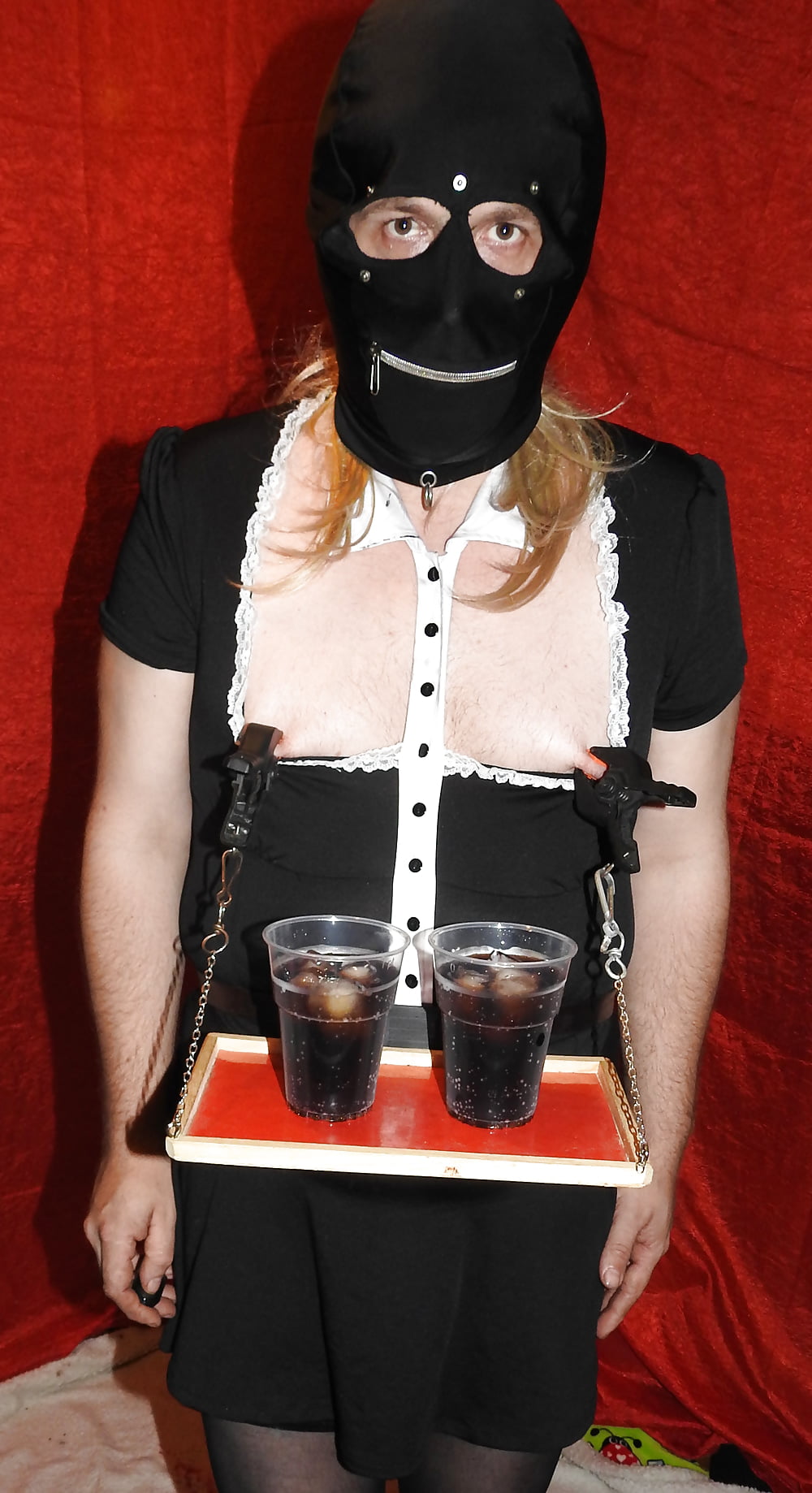 SissyMaid served cold drinks #107321496