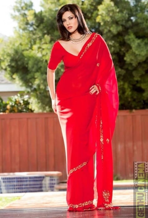 Sunny Leone in saree #81038782