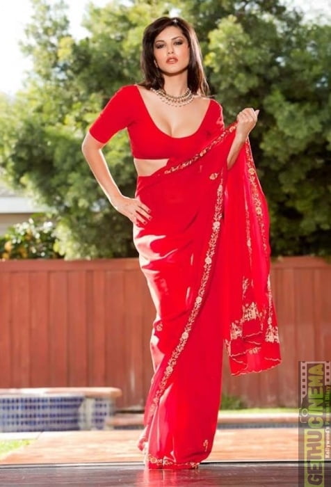 Sunny Leone in saree #81038833