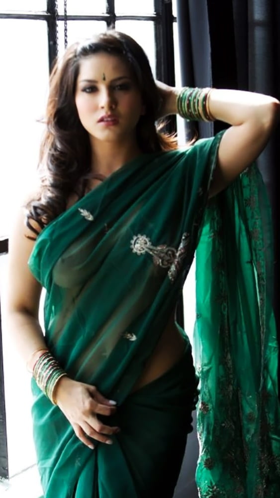 Sunny Leone in saree #81038883