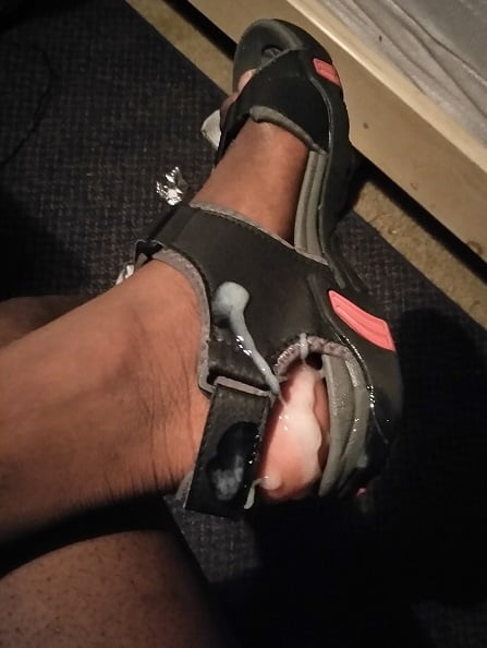 Male Feet in Sandals (Kink) #107050295