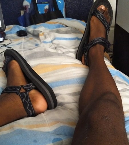 Male Feet in Sandals (Kink) #107050298