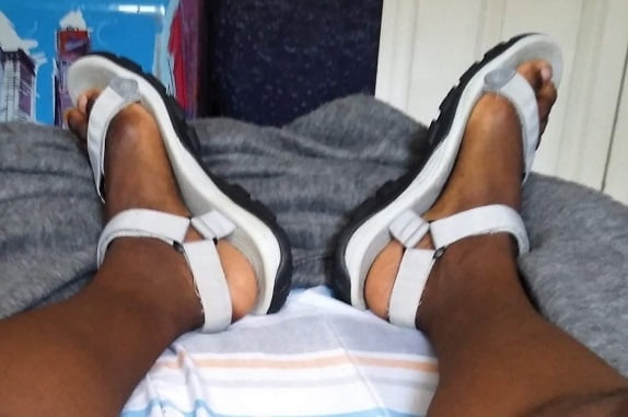 Male Feet in Sandals (Kink) #107050338