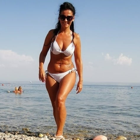 Serbian hot milf whore big natural tits Natalija Naca #93902705