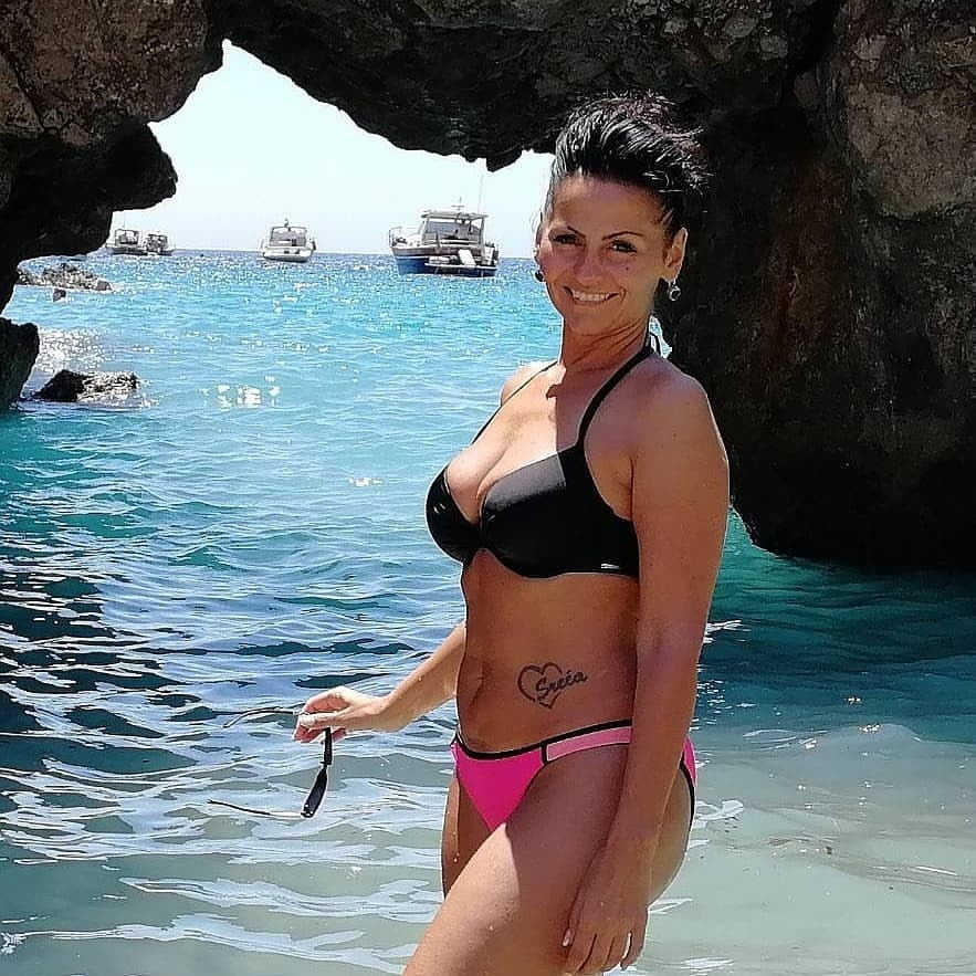 Serbian hot milf whore big natural tits Natalija Naca #93902739
