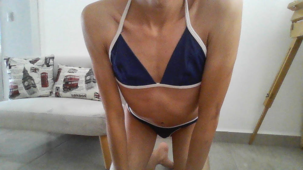 Bikini skinny trans girl #107237233