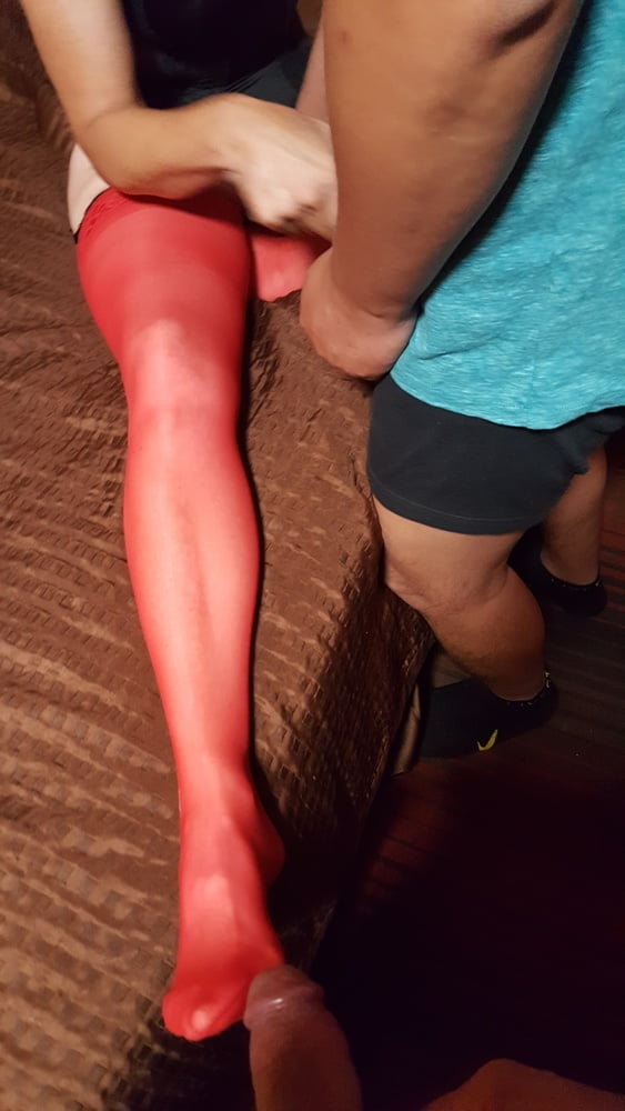 red thigh highs local inn 3some #104435124