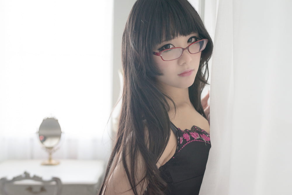 Eri Kitami wearing tight corset and stockings #87830827
