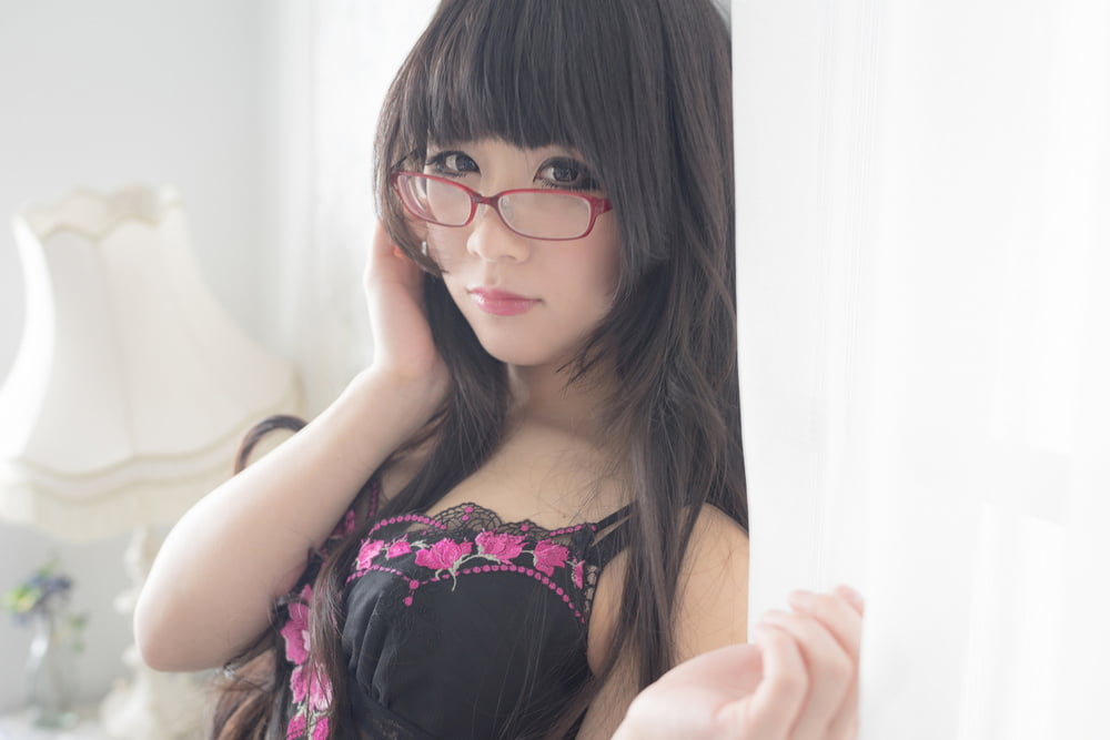Eri Kitami wearing tight corset and stockings #87830828