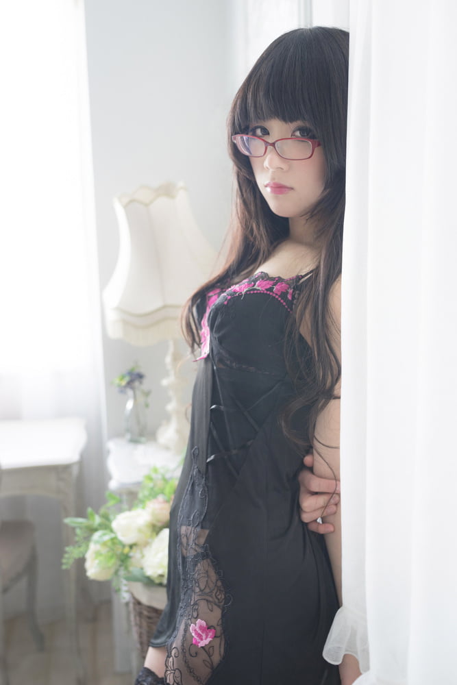 Eri Kitami wearing tight corset and stockings #87830829