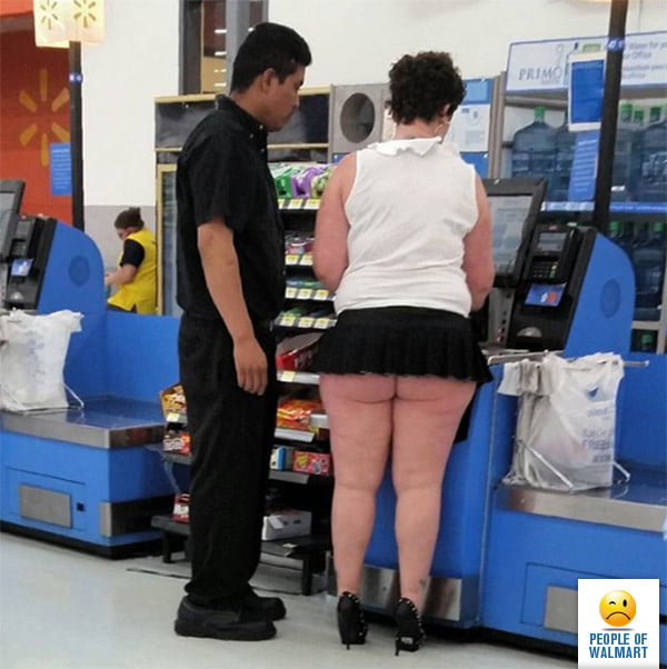 Tangaslip, durchsichtig, kurze Shorts bei Walmart
 #101406825