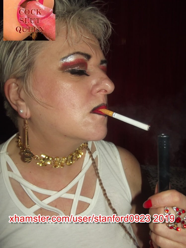 SLUT PLAYING SMOKING #107114291