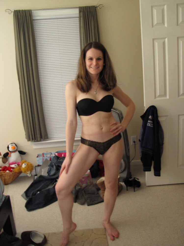 Sexy slut wife posing for husband #94417888