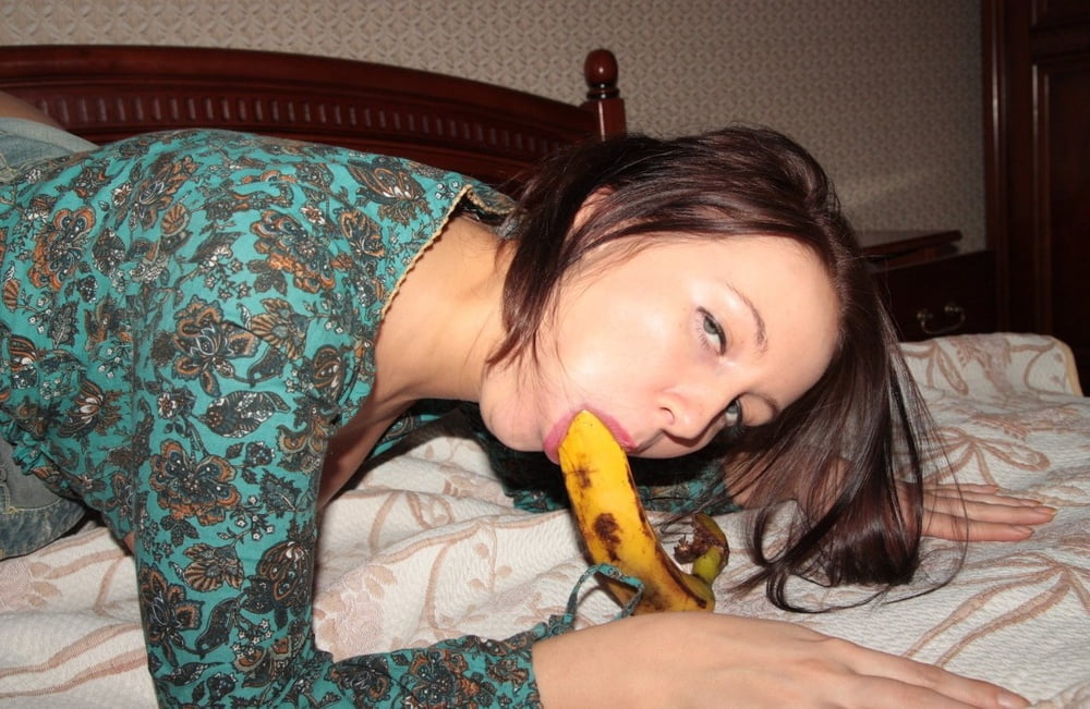 Open pussy and banana sucking #105164761