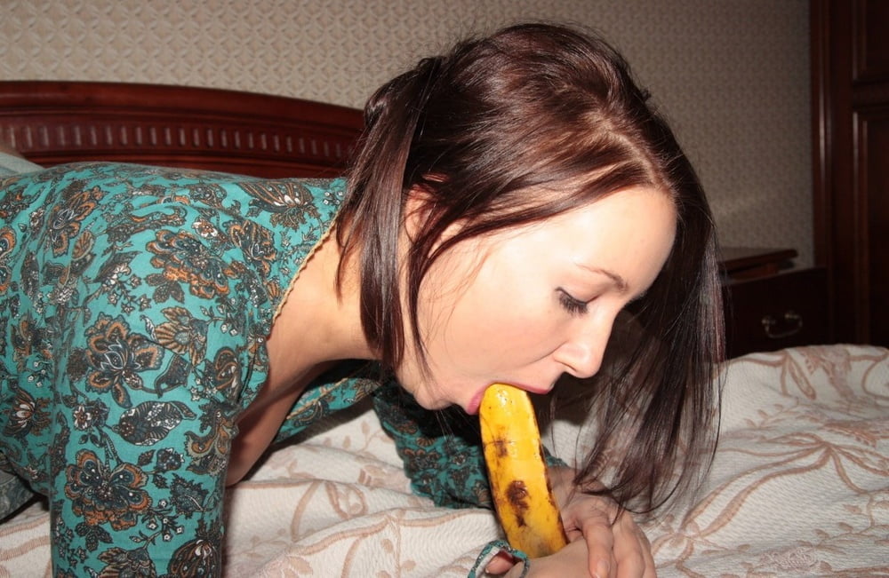 Open pussy and banana sucking #105164773