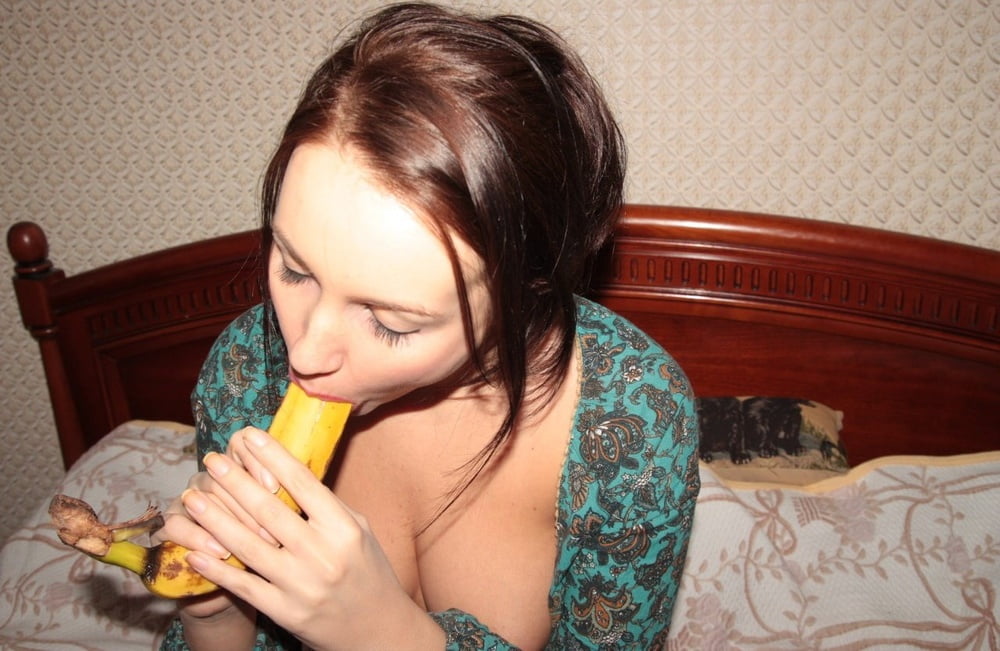 Open pussy and banana sucking #105164803