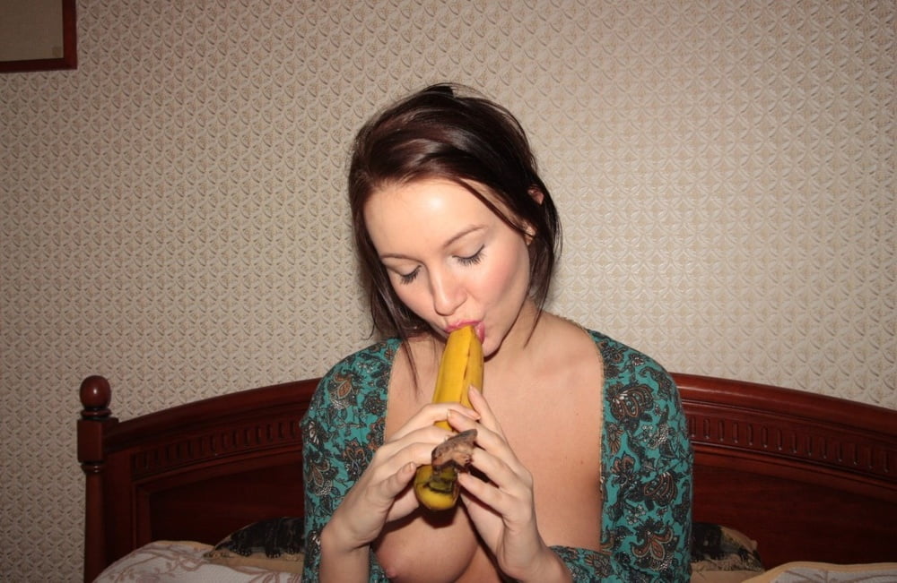 Open pussy and banana sucking #105164867