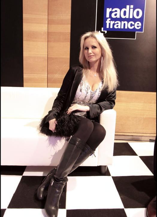 Female Celebrity Boots &amp; Leather - Adriana Sklenarikova #88777471