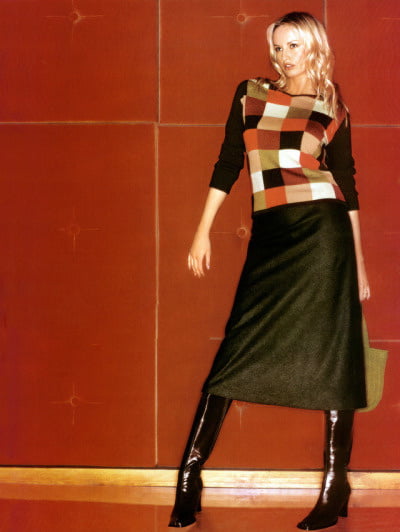 Female Celebrity Boots &amp; Leather - Adriana Sklenarikova #88777483