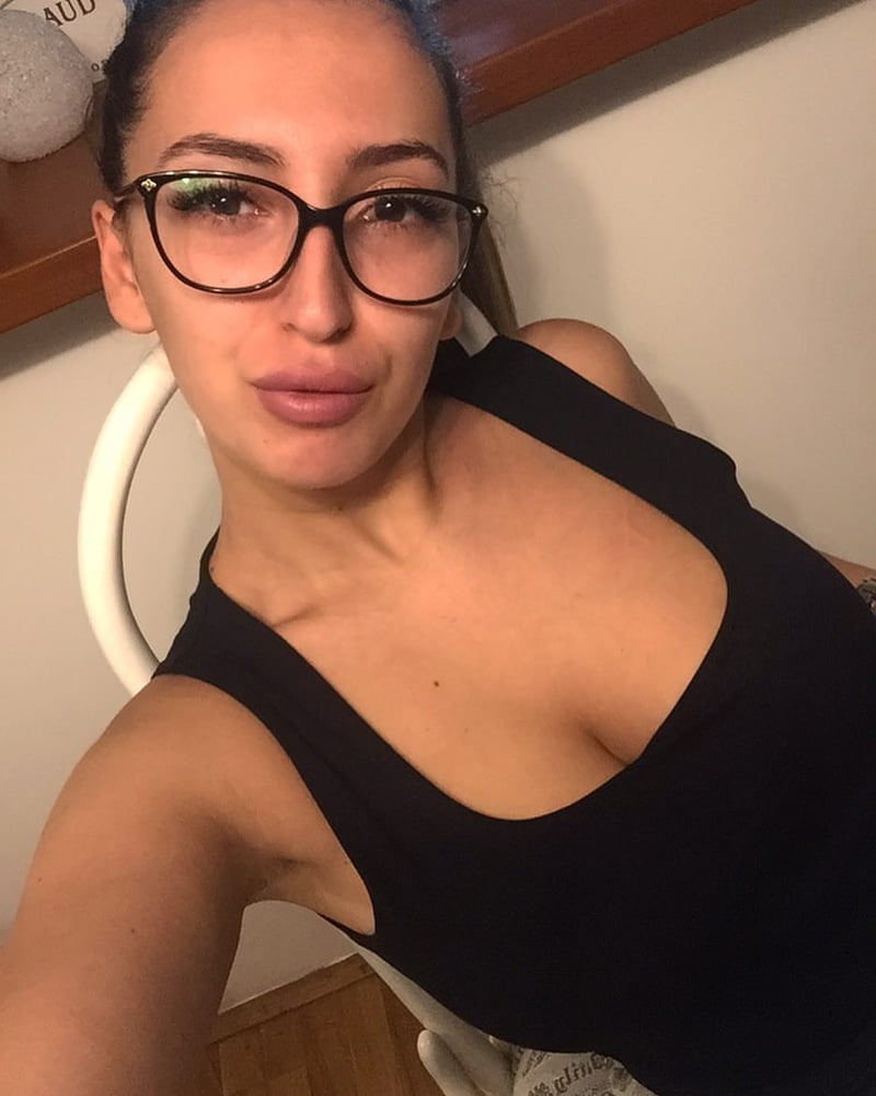 Serbian hot slut girl big natural tits Aleksandra Sekulovic #93990292
