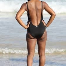 Kelly Rowland ass and tits in bikini #105564243