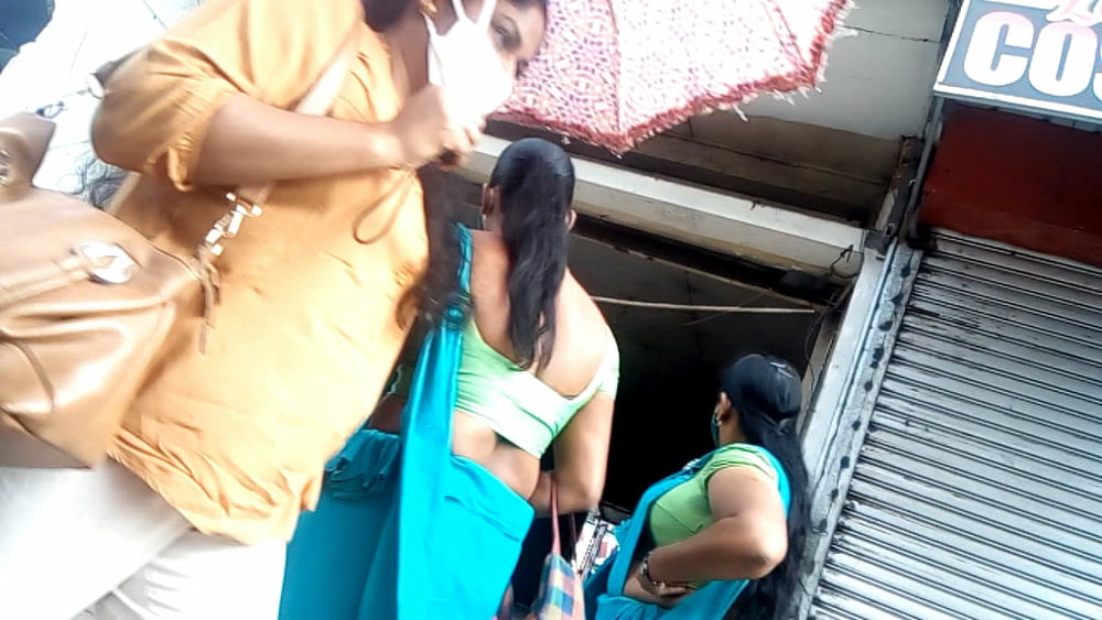sl hot saree road capture fb 4 #89630113