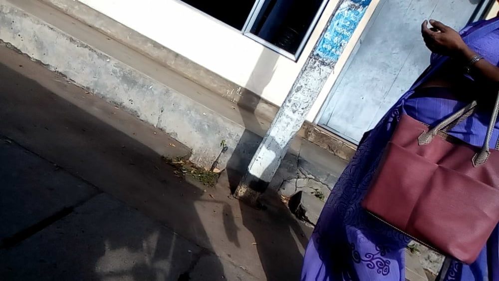 sl hot saree road capture fb 4 #89630133