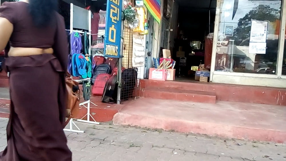 sl hot saree road capture fb 4 #89630141