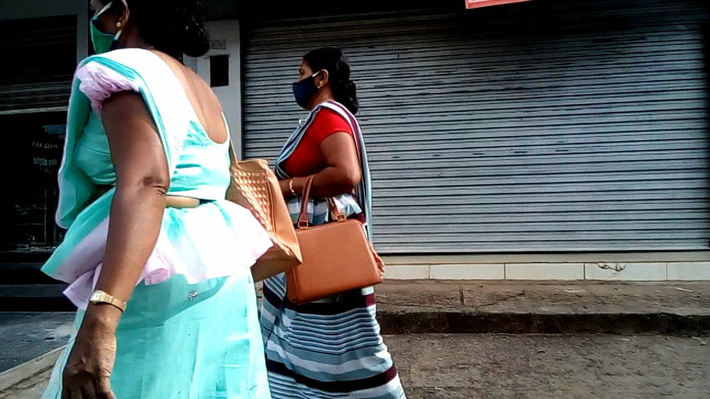 sl hot saree road capture fb 4 #89630182