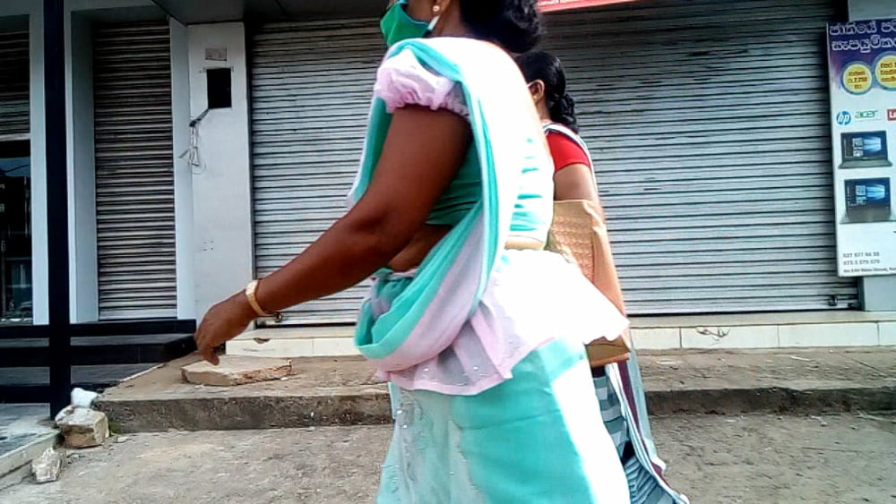 sl hot saree road capture fb 4 #89630185