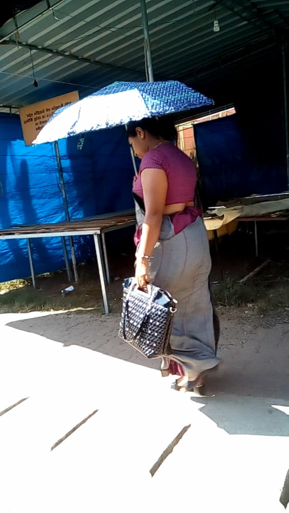 sl hot saree road capture fb 4 #89630235