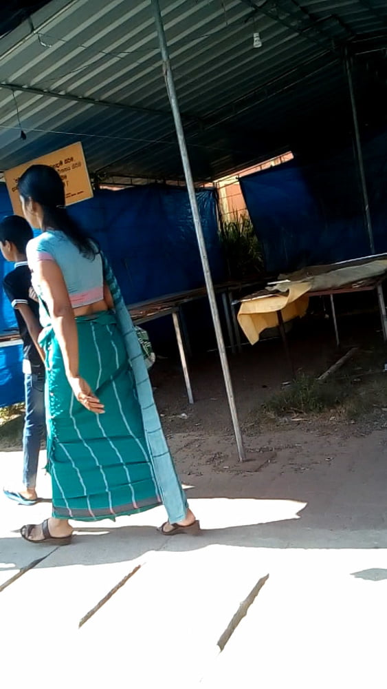 sl hot saree road capture fb 4 #89630250