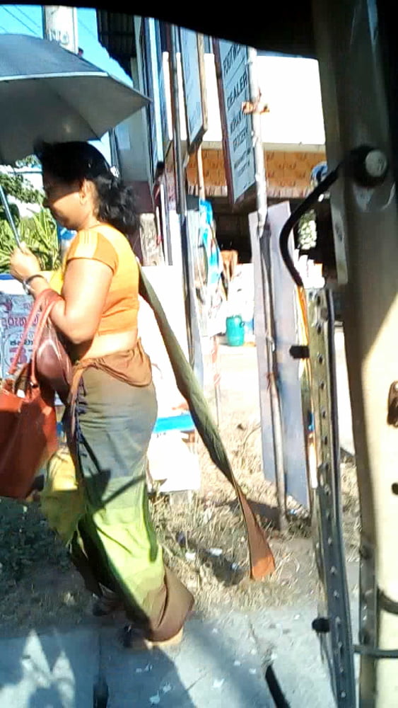 sl hot saree road capture fb 4 #89630285