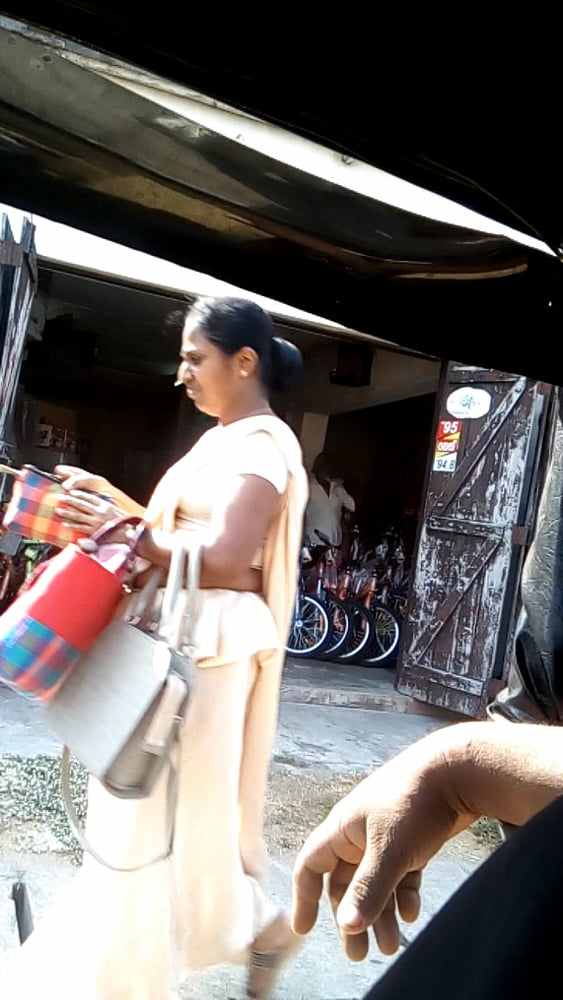 sl hot saree road capture fb 4 #89630303