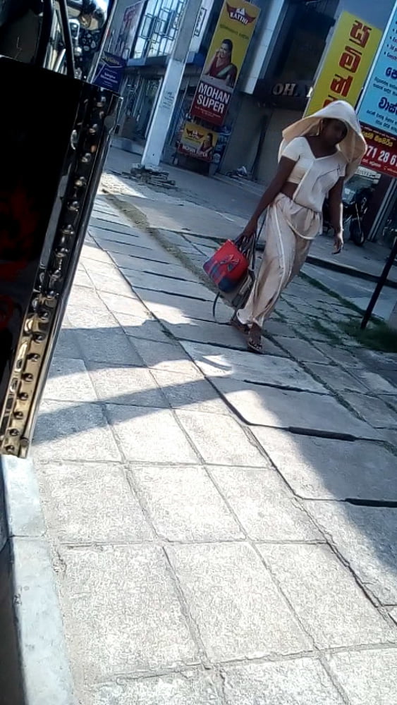 sl hot saree road capture fb 4 #89630360