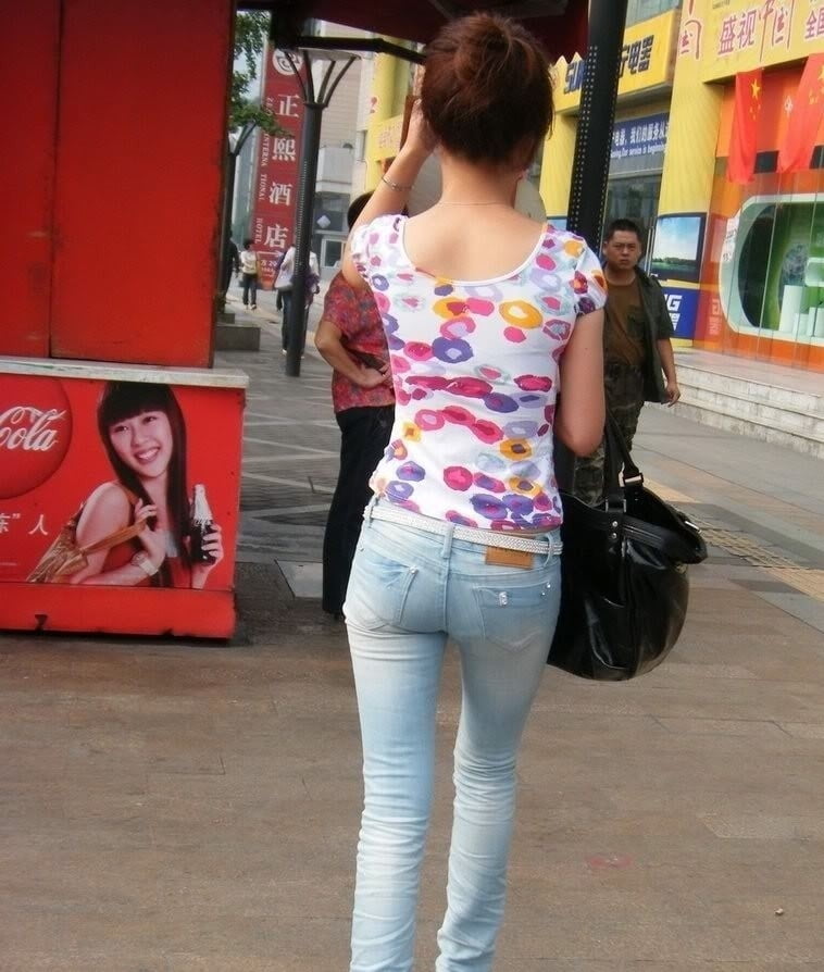 Candid: Asian Ass in Jeans #107069619
