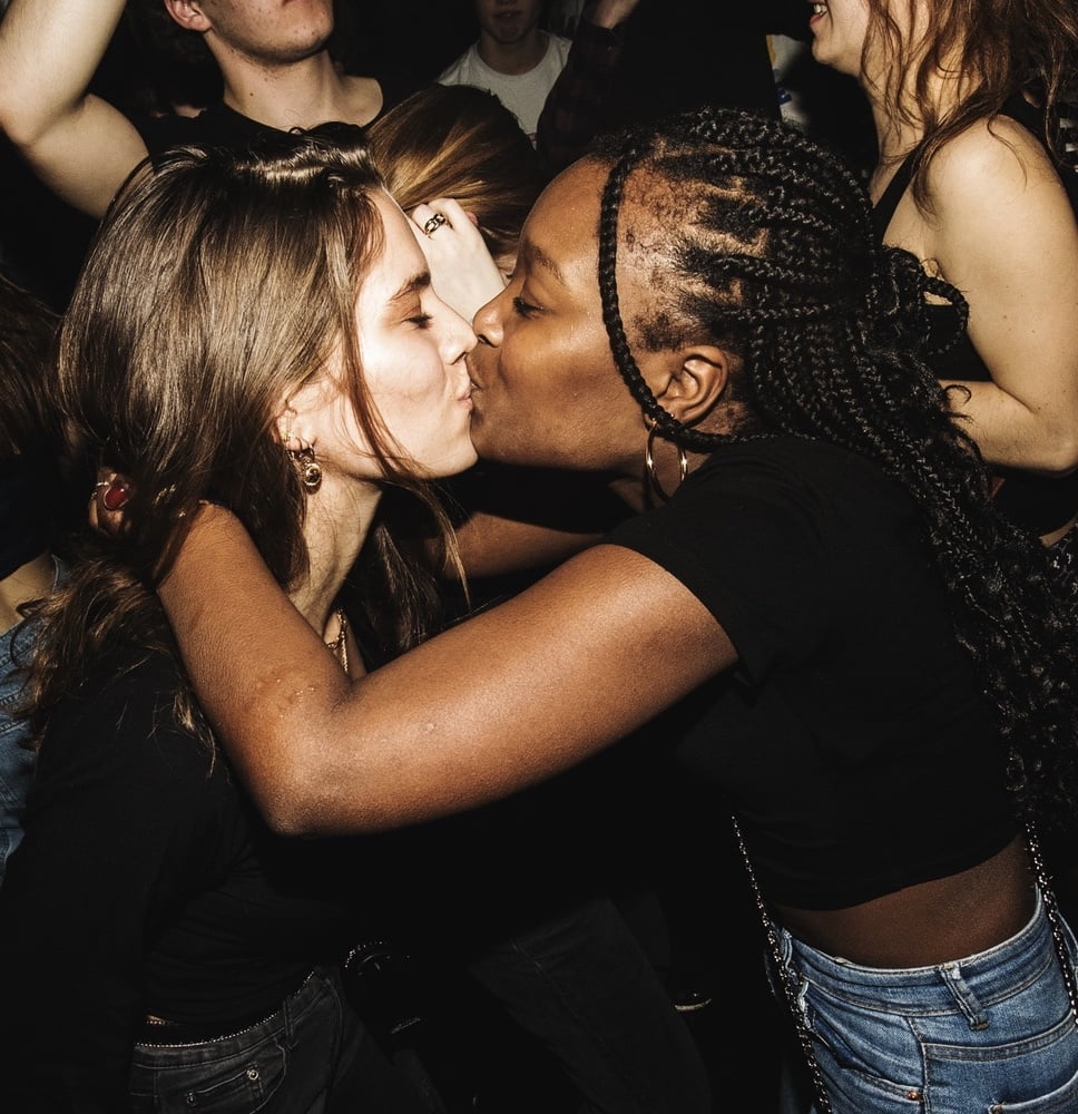 Hot girls party and kissing #104363124