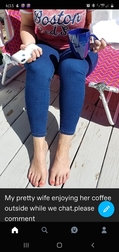 Friend's wife's pretty feet
 #97896136