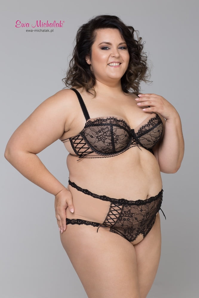 sexy plus size ladies in lingerie #95092323